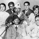 K.A. Hamied and Luba with Maulana Mohammad Ali (trademark crescent on his hat), the leader of the pan-Islamic Khilafat Movement. Berlin, 1928.
